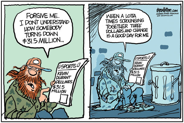 Today's editorial cartoon